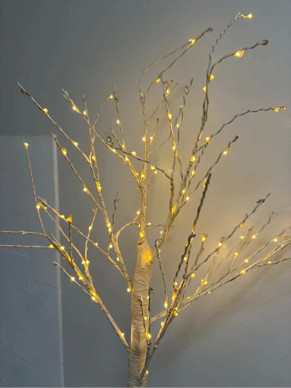Warm White LED Decorative Lighted Branch Tree - Home Holiday
